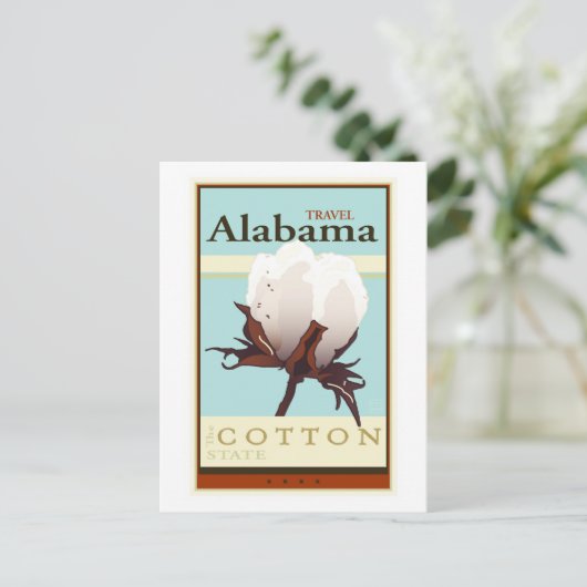 Travel Alabama Briefkaart (Staand voorkant)