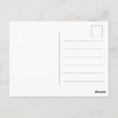 Travel Amsterdam kleurrijke huizen  geschenken Briefkaart (Achterkant)