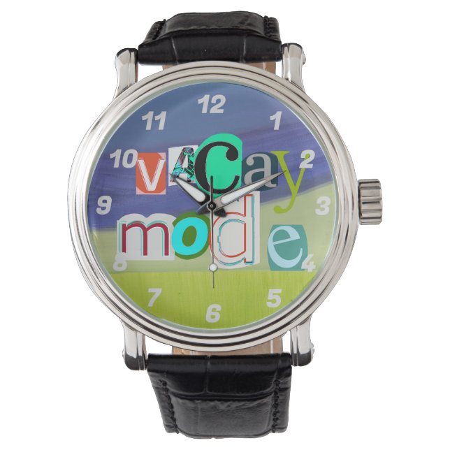 Travel Anywhere Vacay Mode Horloge (Voorkant)
