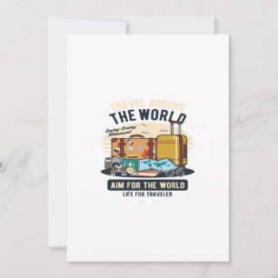 Travel Around The World Kaart