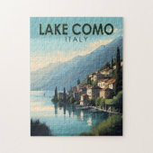 Travel Art  meer Como Italië Legpuzzel (Verticaal)