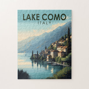 Travel Art  meer Como Italië Legpuzzel