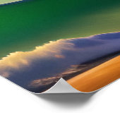 Travel Artwork in de Hawaii Ocean Poster (Hoek)