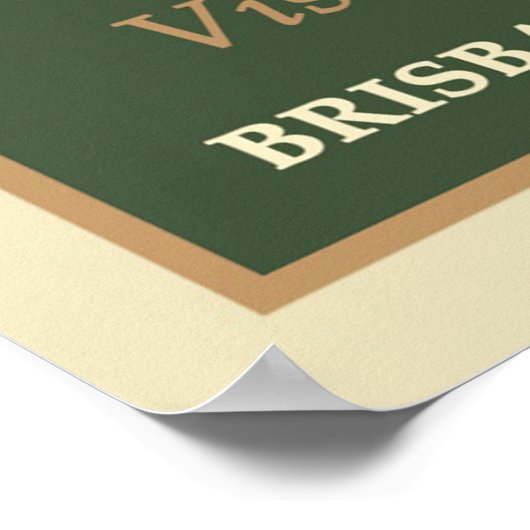 Travel Australia Beaches Poster (Hoek)