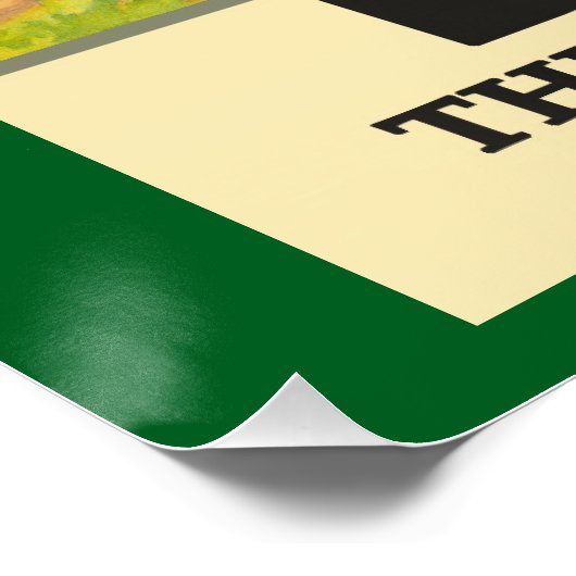 Travel Australia, Dunk, Perfect Poster (Hoek)