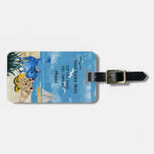 Travel Bag Label Bagagelabel (Voorkant horizontaal)