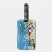 Travel Bag Label Bagagelabel (Achterkant verticaal)