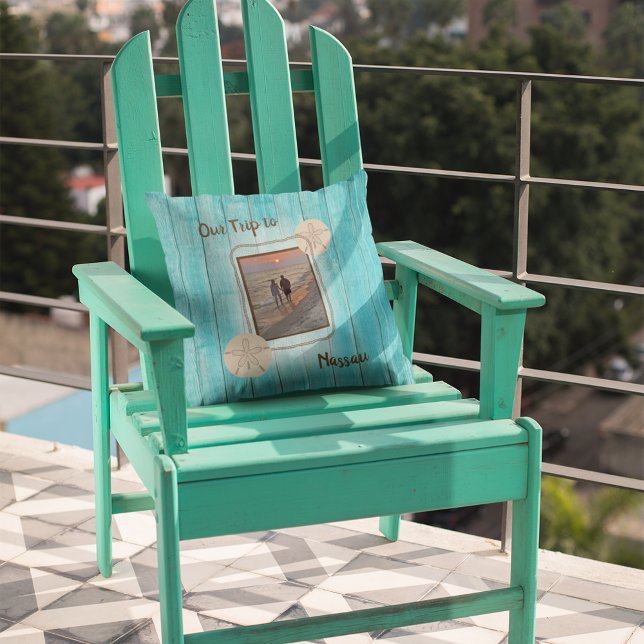 Travel Beach Foto Kussen (Creator heeft geüpload)