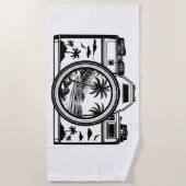 Travel Beach Photography Camera   Strandlaken (Voorkant)