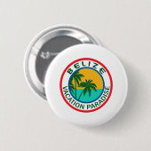 TRAVEL BELIZE RONDE BUTTON 5,7 CM (Voorkant /achterkant)