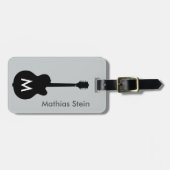 Travel Black Rock Gitaarmuziek Bagagelabel (Voorkant horizontaal)