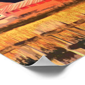 Travel-Boerderij van de Valley WA Poster (Hoek)