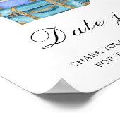 Travel bridal shower - date night ideas poster (Hoek)