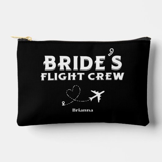 Travel Bride Flight Crew Bridesmaid Bachelorette Etui (Voorkant)