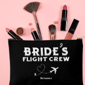 Travel Bride Flight Crew Bridesmaid Bachelorette Etui