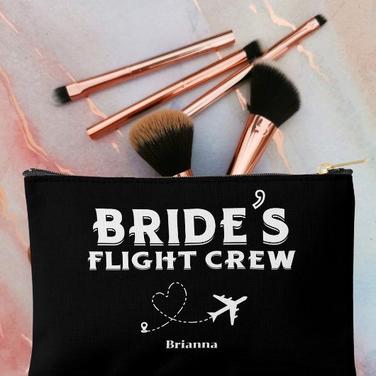 Travel Bride Flight Crew Bridesmaid Bachelorette Etui
