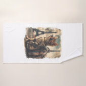 Travel Buddy Cat Badhanddoek (Badhanddoek)