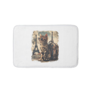 Travel Buddy Cat Badmat