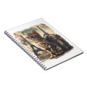 Travel Buddy Cat Notitieboek (Rechterzijde)