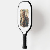 Travel Buddy Cat Pickleball Paddle (Links)
