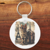 Travel Buddy Cat Sleutelhanger (Voorkant)