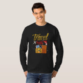 Travel Buddy Traveling Vacation Traveler T-shirt (Voorkant volledig)