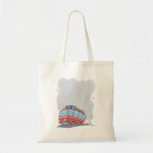 Travel Bus-blaaszoen Tote Bag (Voorkant)