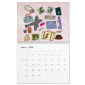TRAVEL CALENDAR  KALENDER (Mar 2026)