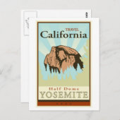 Travel California Briefkaart (Voorkant / Achterkant)