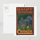 TRAVEL-Canada-Banff- Briefkaart (Voorkant / Achterkant)