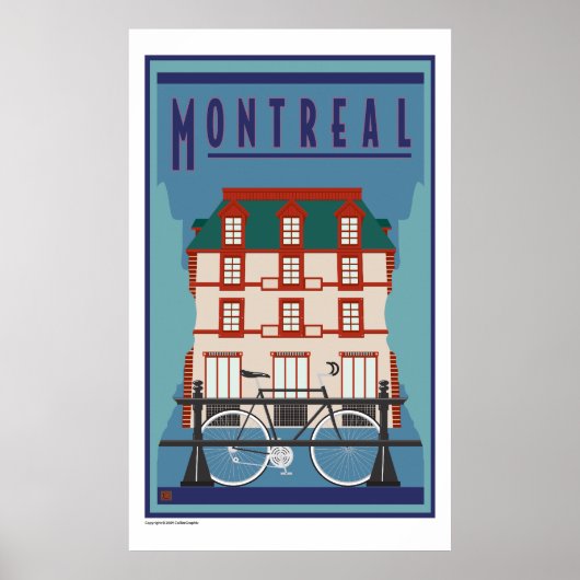 TRAVEL-Canada-Montreal Poster (Voorkant)