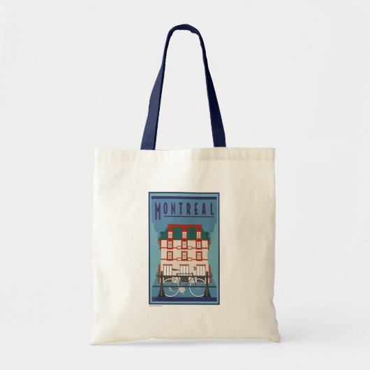 TRAVEL-Canada-Montreal Tote Bag (Voorkant)