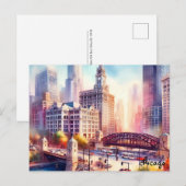 Travel  chicago briefkaarten kopen (Voorkant / Achterkant)