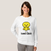 Travel Chick T-shirt (Voorkant volledig)