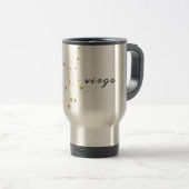 Travel Coffee Mug van Virgo Zodiac Sign Reisbeker (Voorkant rechts)