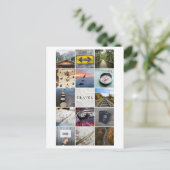 Travel Collage Briefkaart (Staand voorkant)