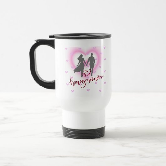 Travel Commuter Mok voor Honeymooners (Links)