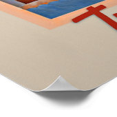 Travel Copenhagen, Denmark Poster (Hoek)