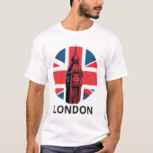 Travel Country Capital City Londen Verenigd Konink T-shirt (Voorkant)