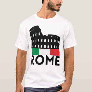 Travel Country Capital City Rome Italië T-shirt