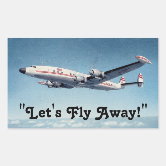 Travel Craft Fun! Rechthoekige Sticker (Voorkant)