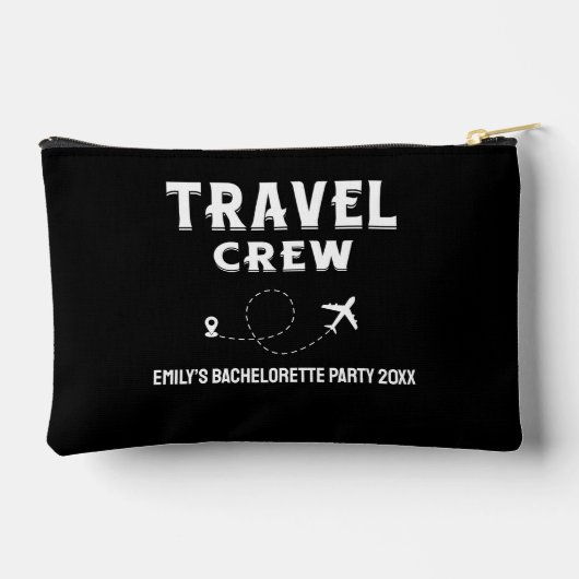 Travel Crew Familie Vakantie Bachelorette Custom Etui (Achterkant)