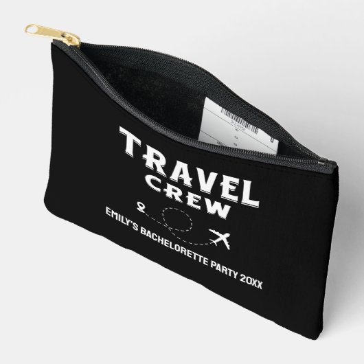 Travel Crew Familie Vakantie Bachelorette Custom Etui (Open)