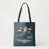 Travel Design Canvas tas (Voorkant)