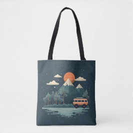 Travel Design Canvas tas