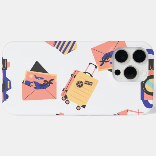 Travel Design Phone Case (Achterkant (horizontaal))