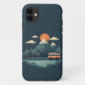 Travel Design telefoonhoesje Case-Mate iPhone Case (Achterkant)