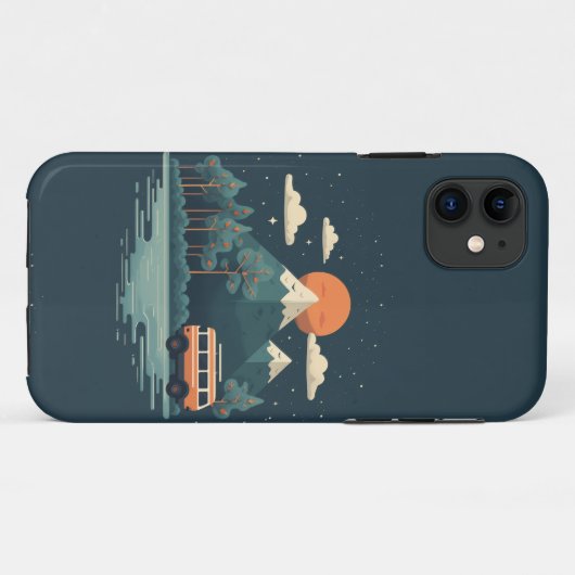 Travel Design telefoonhoesje Case-Mate iPhone Case (Achterkant (horizontaal))