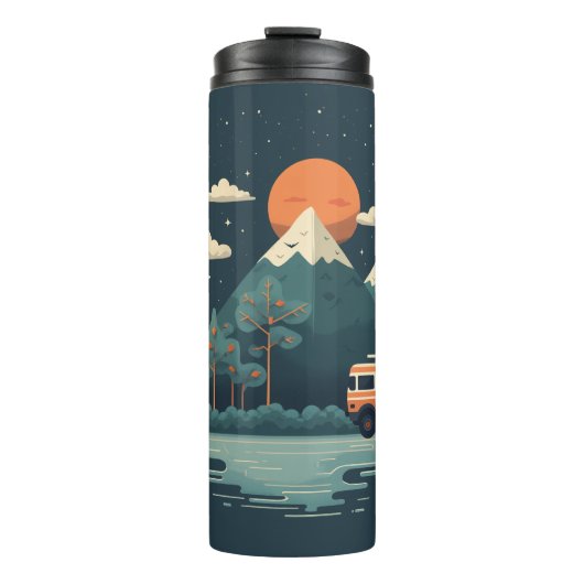 Travel Design Tumbler Thermosbeker (Voorkant)