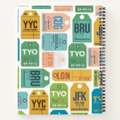 Travel Dot Grid-Notitieboek Notitieboek (Achterkant)